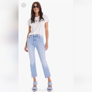 Mother The Insider Crop Step Fray In Limited Edition Size 26